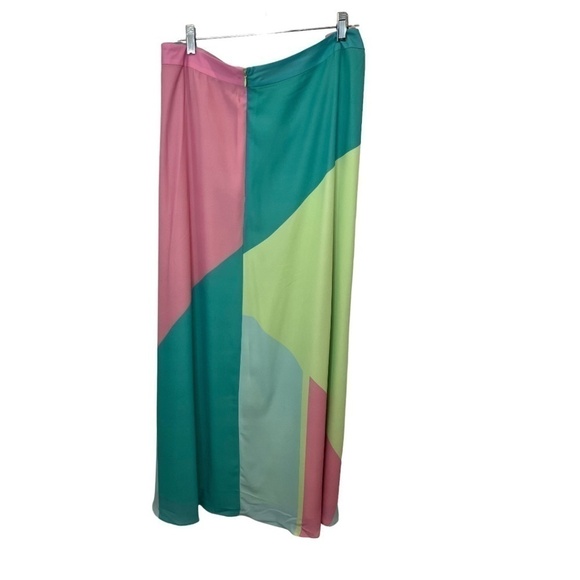 Maree Pour Toi Color Block Maxi Skirt Size 26 NWT - Picture 3 of 3